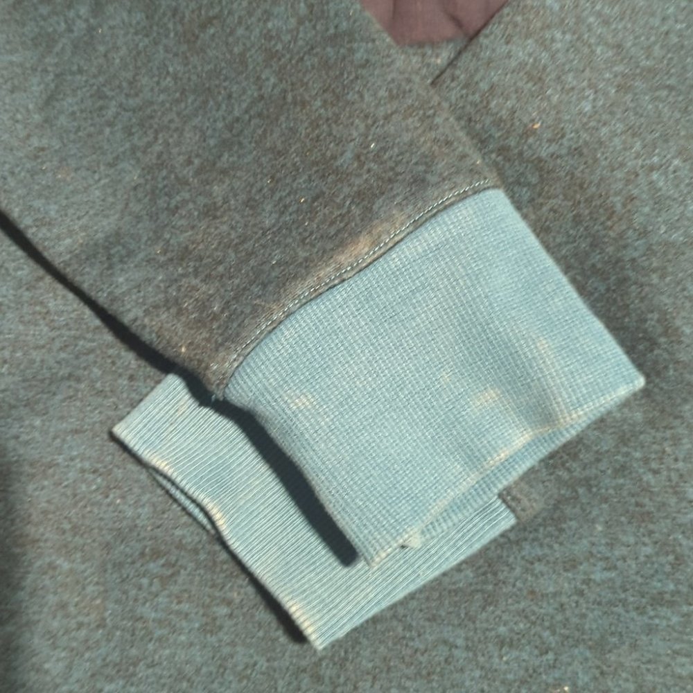 The North Face Women's Tops The North Face Tech Sherpa Xs Hoodie Turquoise Sz XL - Picture 2 of 7